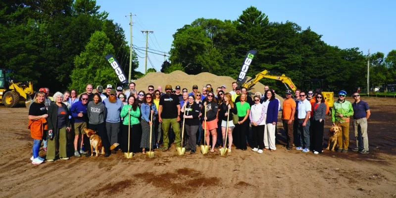 906 Adventure Team breaks ground on Gluski Park